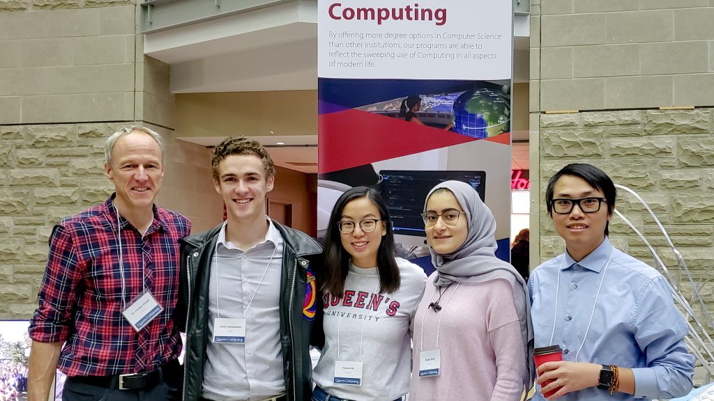 Volunteers at the Fall Preview Booth November 2nd, 2019