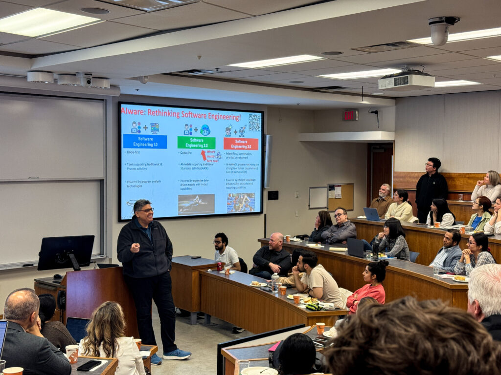 Ahmed E. Hassan – Professor and internationally recognized leader in AI for software engineering.